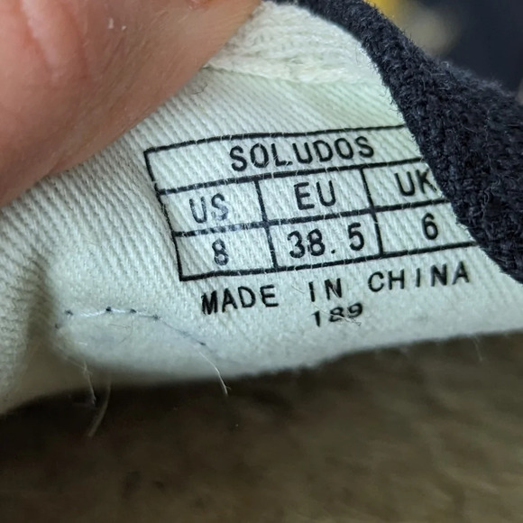 SOLUDOS ESPADRILLE 8 Cheers Champagne Bottle Glass Flats Shoes Slip On Fun Party - Picture 15 of 15